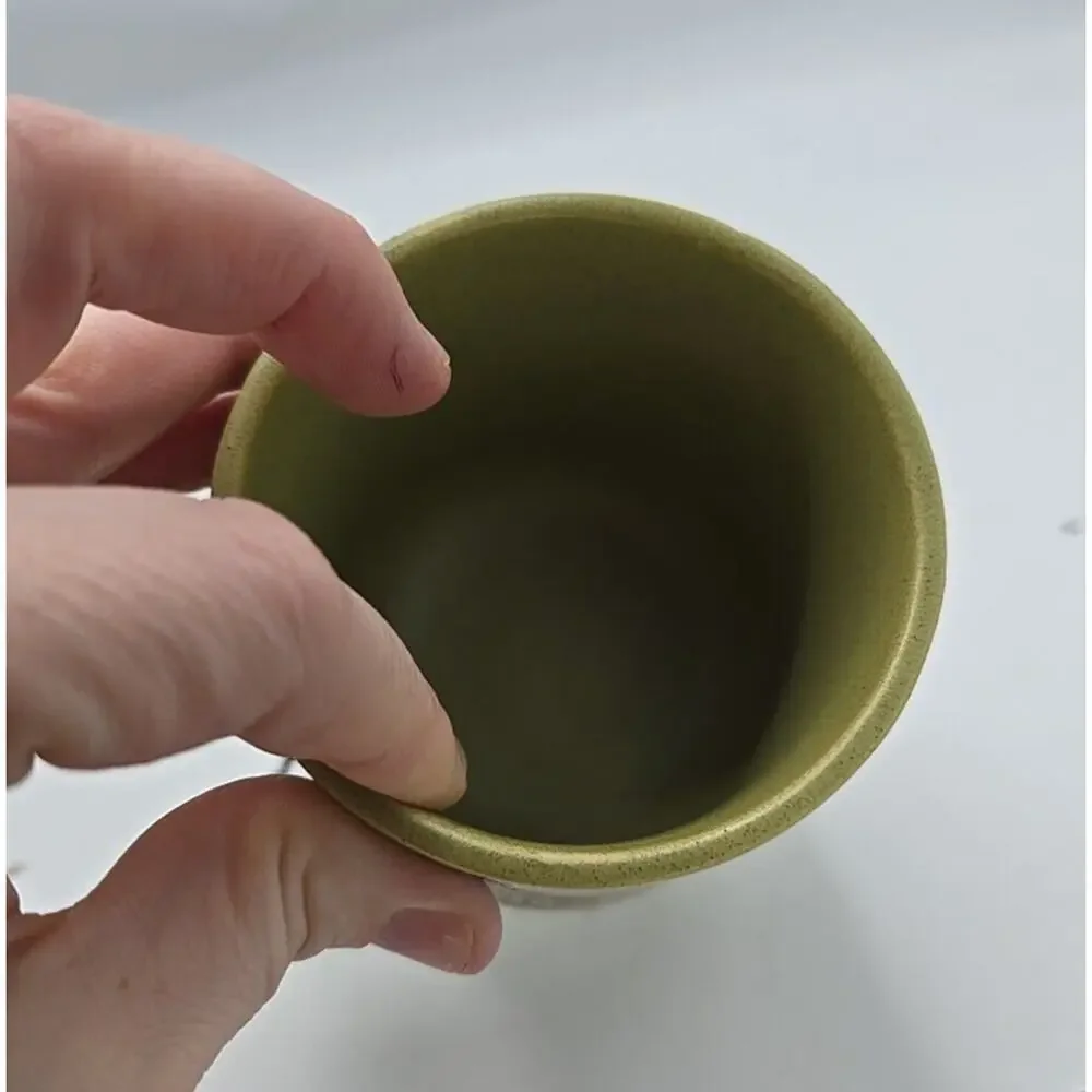Vintage Stoneware Git Yer Coffe Maw Made in Japan Speckled‎ Novelty Coffee Mug
